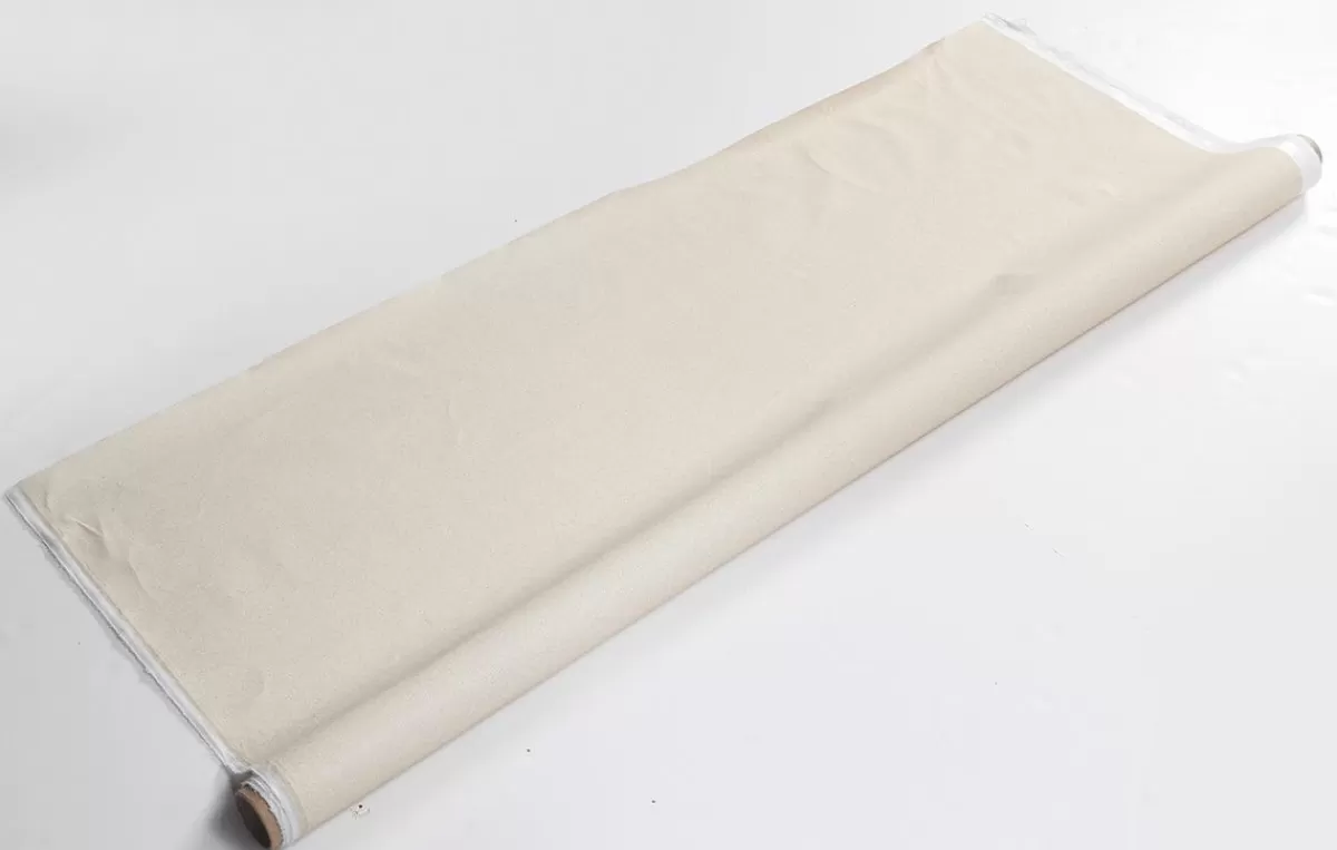 DecoWoerner Sand Fabric With Real Sand, Width 135 Cm, 3 M