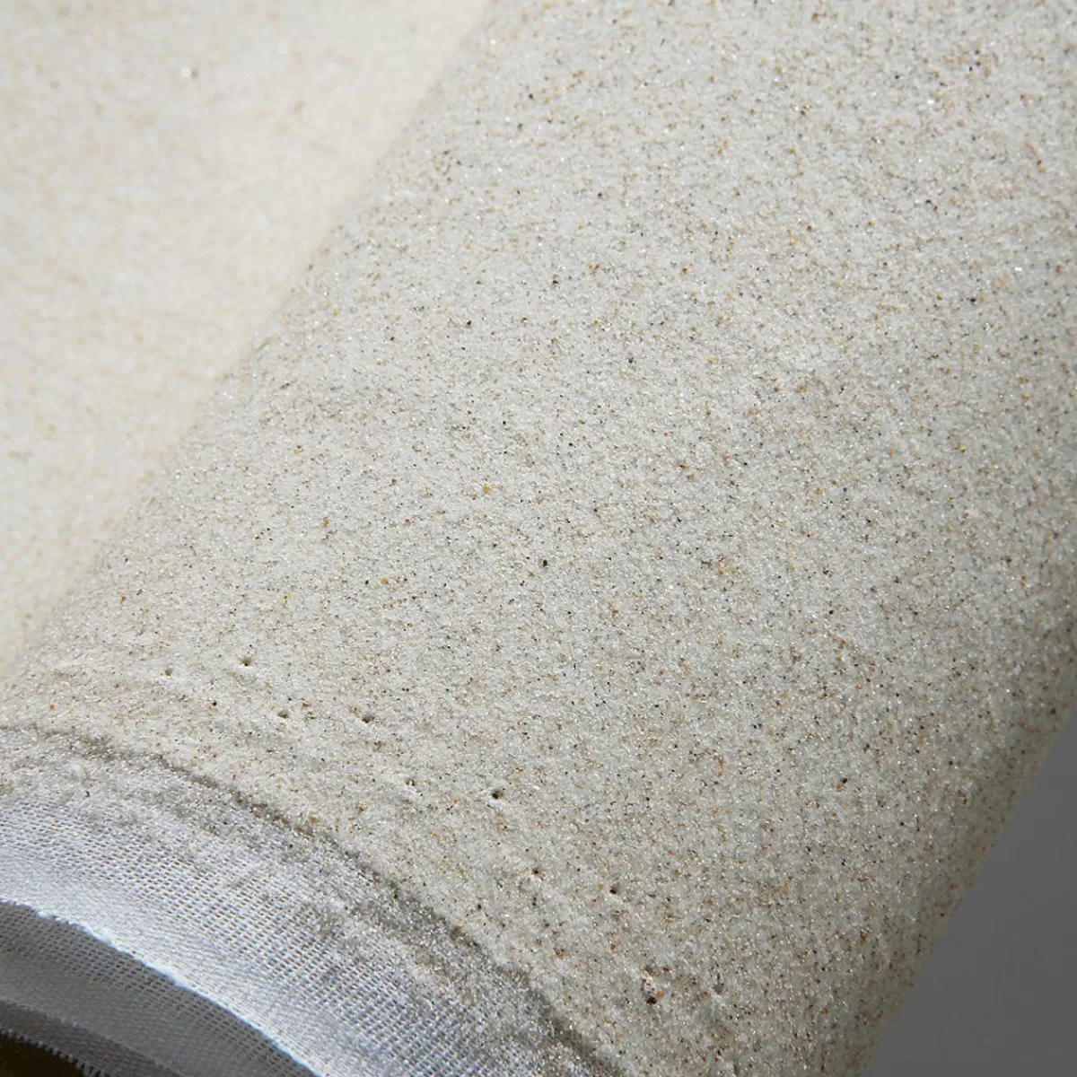 DecoWoerner Sand Fabric With Real Sand, Width 135 Cm, 3 M