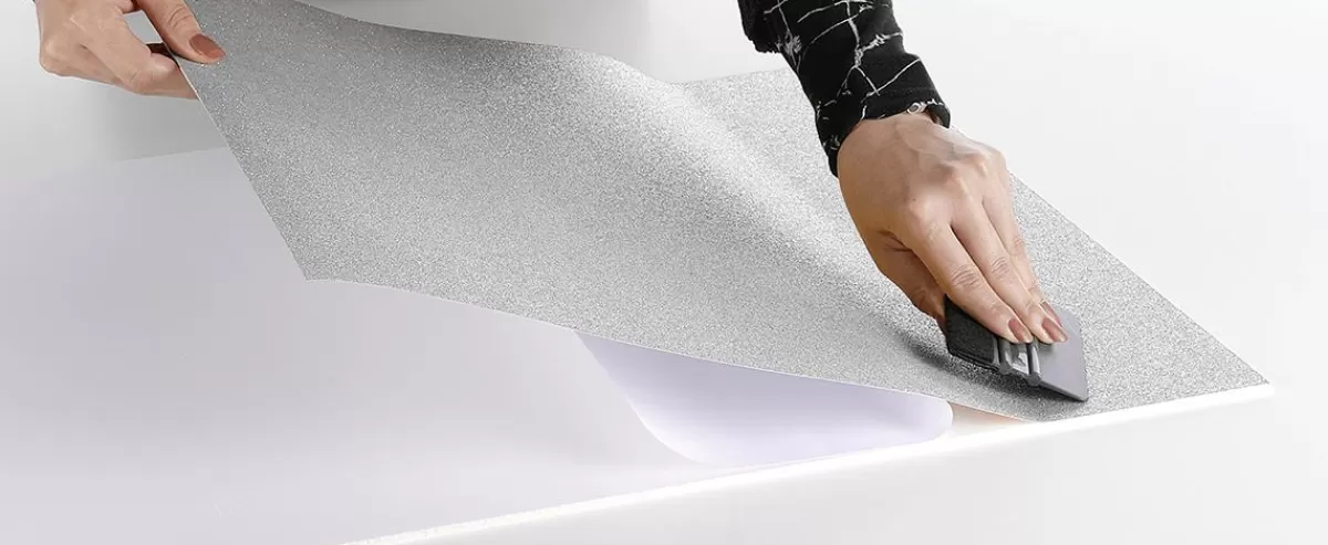DecoWoerner Glitter Adhesive Foil 50 Cm X 5 M Roll