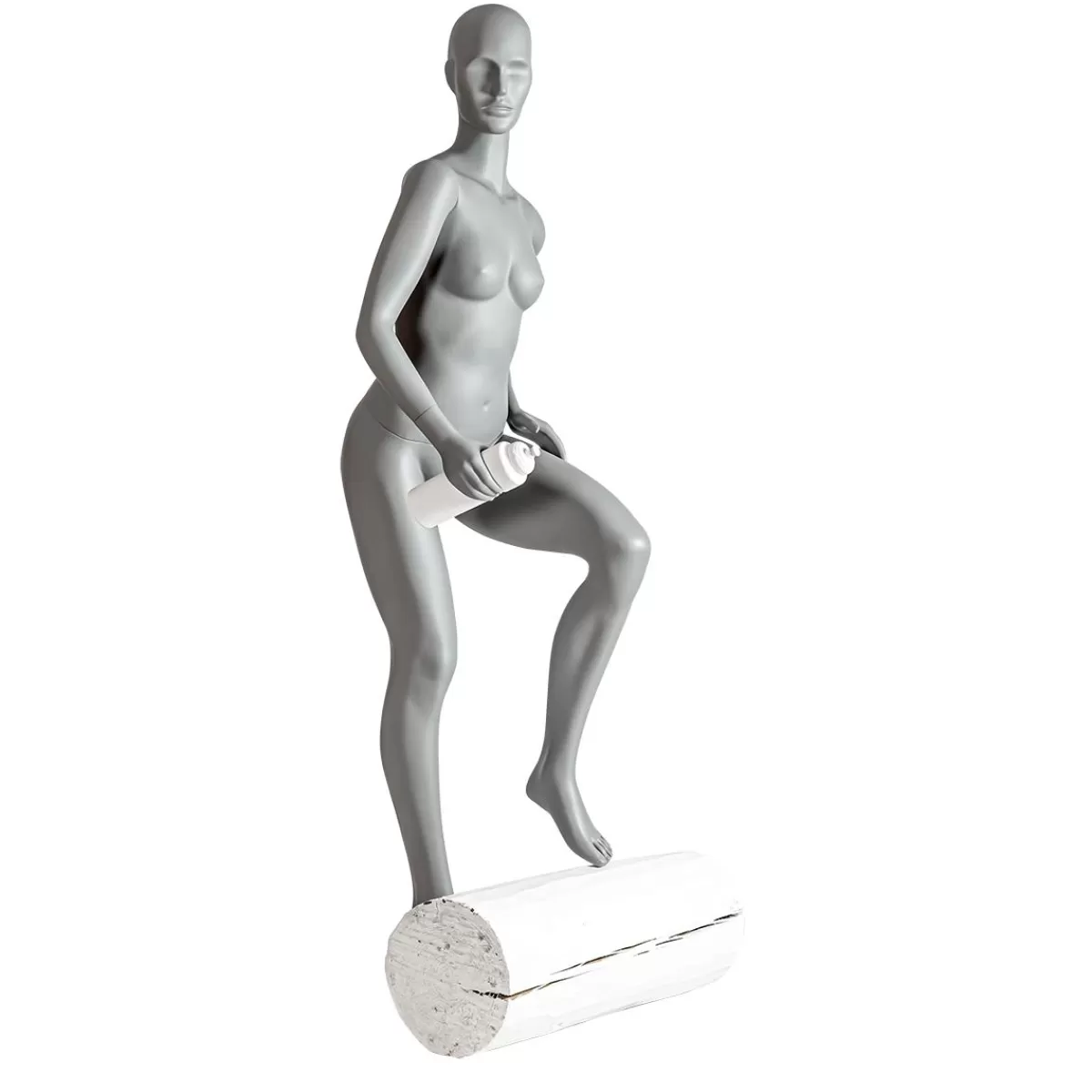 DecoWoerner Sport Mannequin Lady Cyclist, Walker - Left Leg Raised & Left Arms Bent