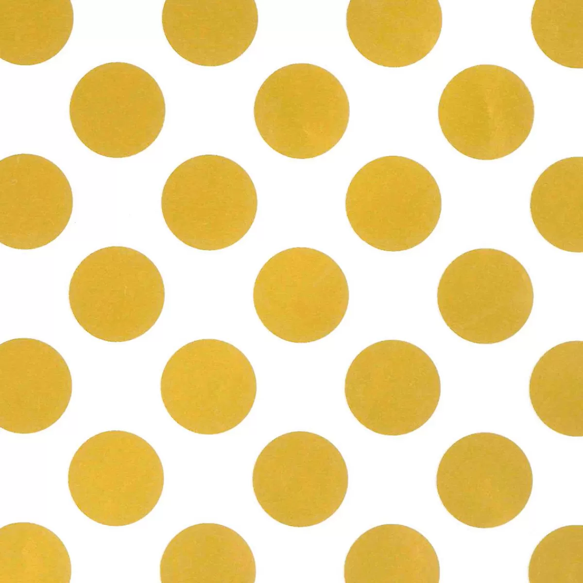 DecoWoerner Sustainable White Wrapping Paper With en Dots - 50 M Wrapping Paper Roll