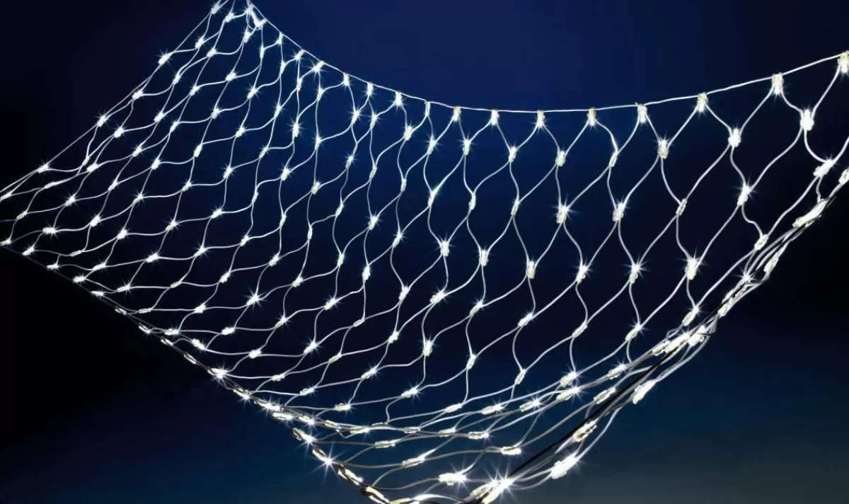 DecoWoerner System Light Net For Outdoor Use, LED , Cable , 250 X 120 Cm