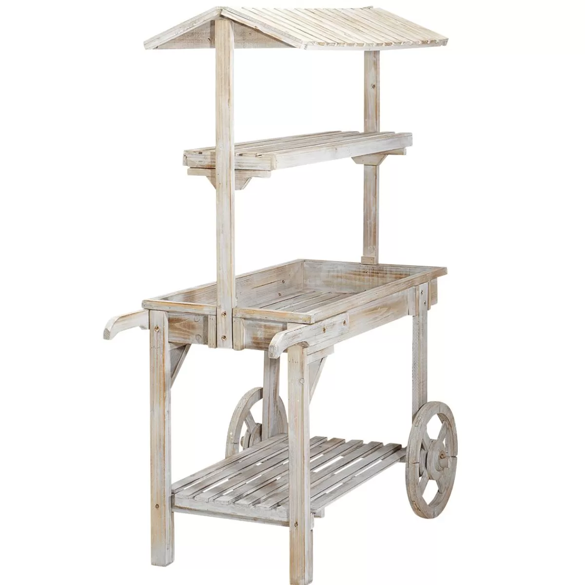DecoWoerner Vintage Wagon, Height 130 Cm