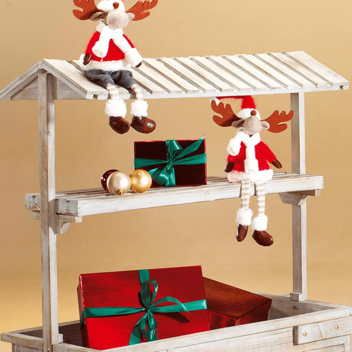 DecoWoerner Vintage Wagon, Height 130 Cm