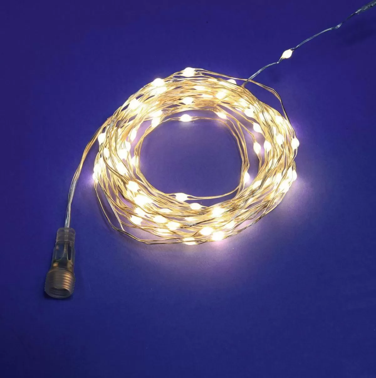 DecoWoerner XL LED Separable Wire Rope Light For Outdoor Use, 200 LED, Wire, 20 M
