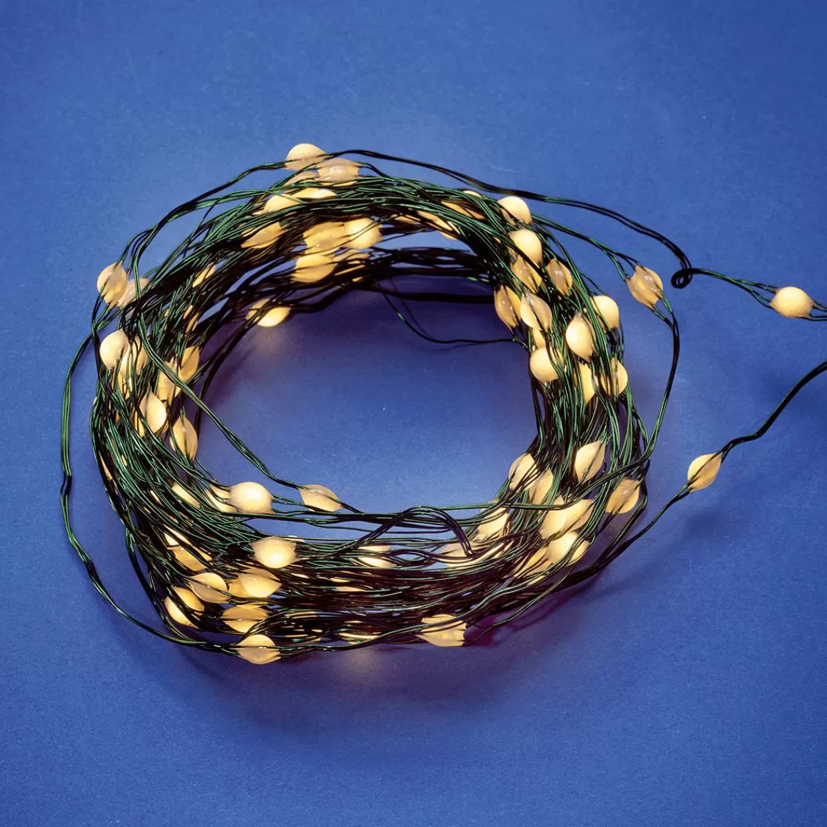 DecoWoerner XL LED Wire Rope Light For Outdoor Use, 100 LED, 10 M