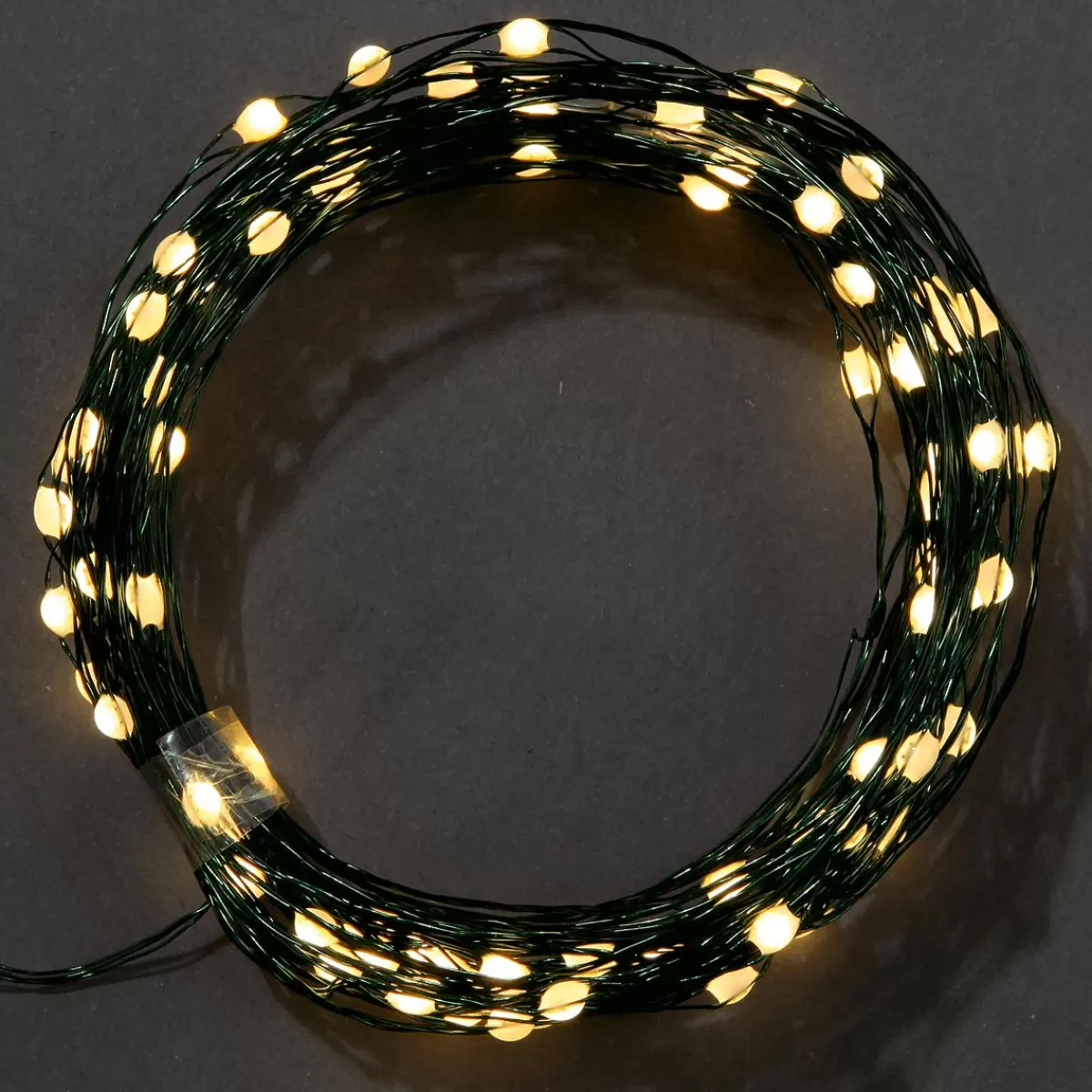 DecoWoerner XL LED Wire Rope Light For Outdoor Use, 100 LED, 10 M